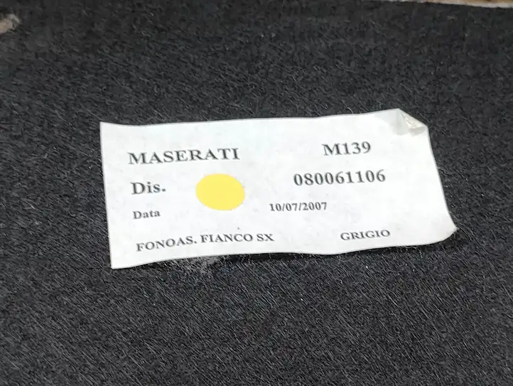 Maserati Quattroporte (2003 - 2008) 080061106 Боковая обшивка багажника — фото 3
