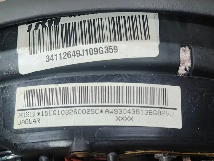 Jaguar XJ X351 (2009 - 2019) 34112631G Подушка безопасности руля — фото 3