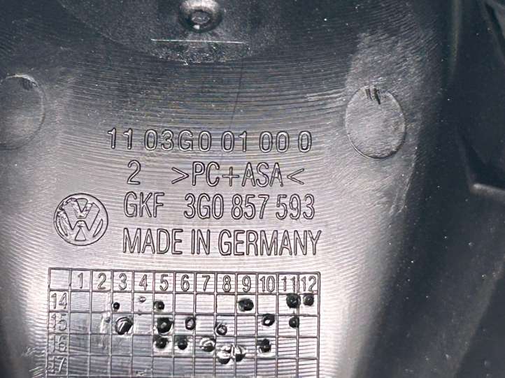 Volkswagen PASSAT B8 (2015 - )  3G0857593 Отделка зеркала заднего вида