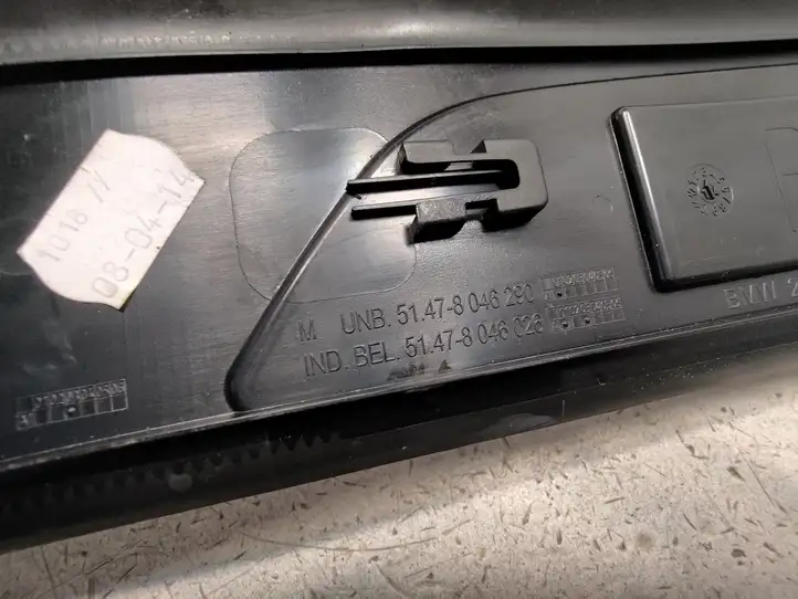 BMW 7 F01 (2008 - 2016) 51478046290 Внутренняя обшивка порога (комплект) — фото 6