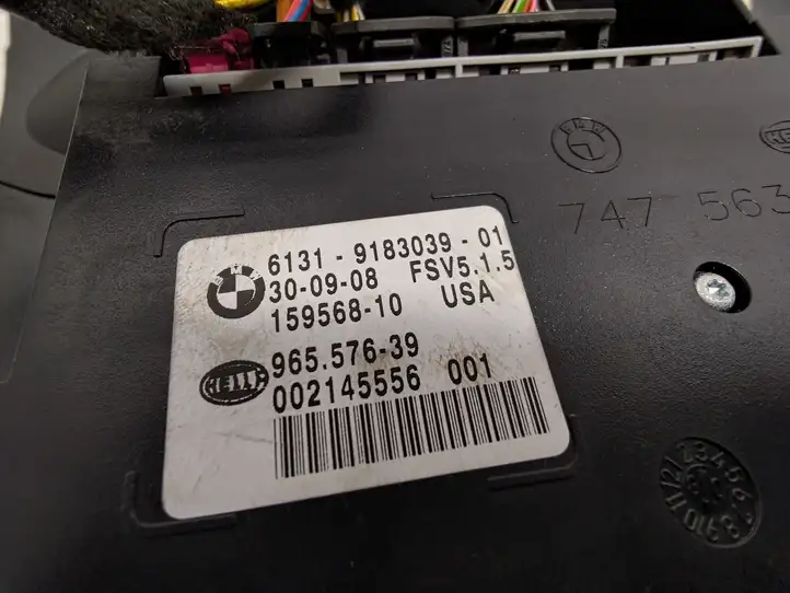BMW X5 E70 (2006 - 2013) 61319183039 Передняя подсветка — фото 2
