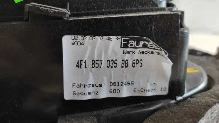 Audi A6 S6 C6 4F (2004 - 2008) 4F1857035BB6PS Вещевой ящик — фото 3