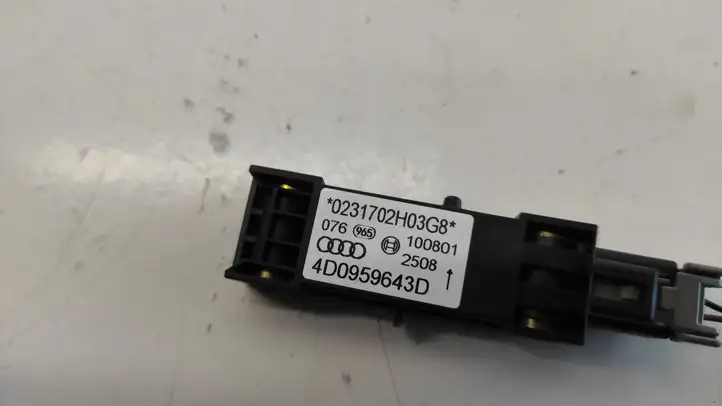 Audi A8 S8 D2 4D (1999 - 2002) 0231702H03G8 Датчик удара SRS — фото 2