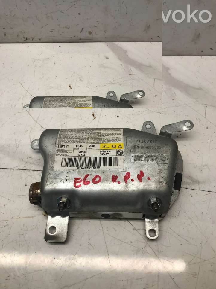 BMW 5 E60 E61 (2004 - 2010)  601190401E Подушка безопастности передней двери