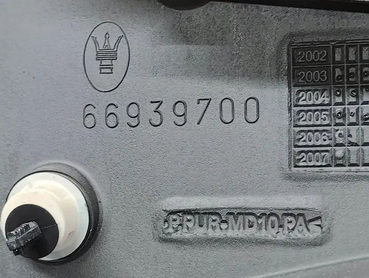 Maserati Quattroporte (2003 - 2008) 66939700 Обшивка задней двери — фото 4