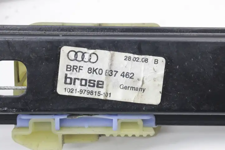 Audi A4 S4 B8 8K (2007 - 2011) 8K0837462 Электростеклоподъемник передний (комплект) — фото 8