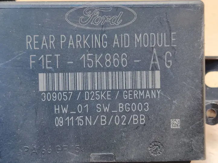 Ford Focus (2011 - 2015) F1ET15K866AG Блок управления парктрониками — фото 2
