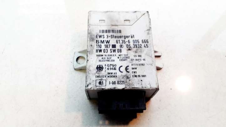 BMW 3 E46 (1998 - 2005)  61356905666 Блок управления иммобилайзера