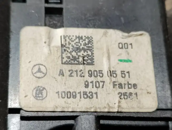 Mercedes-Benz E W212 (2009 - 2016) A2129050551 Включатель фонарей — фото 4
