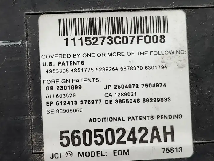 Chrysler 300 - 300C (2005 - 2011) 56050242AH Прочие блоки управления — фото 3