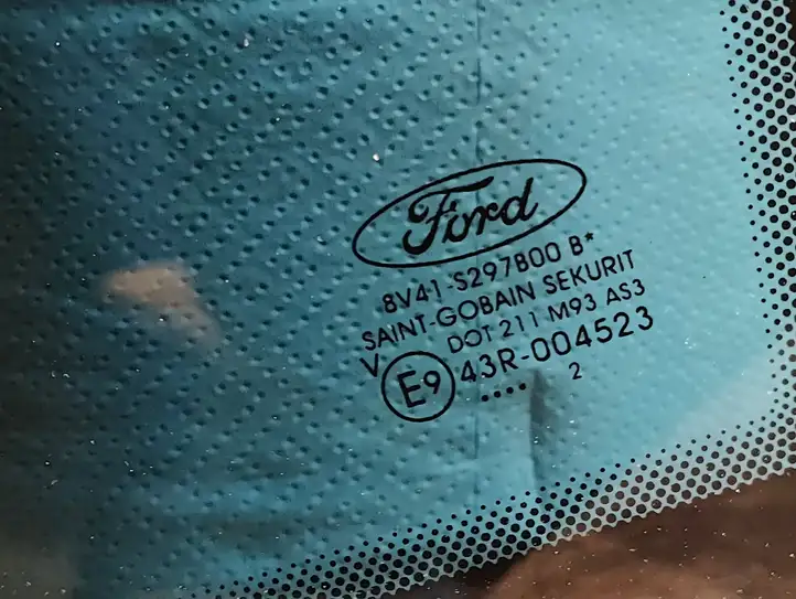 Ford Kuga I (2008 - 2012) 8V41S297B00 Заднее боковое стекло — фото 3