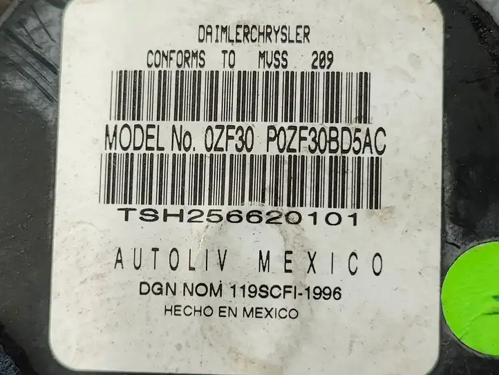 Chrysler PT Cruiser (2000 - 2010) P0ZF30BD5AC Передний ремень безопасности — фото 4