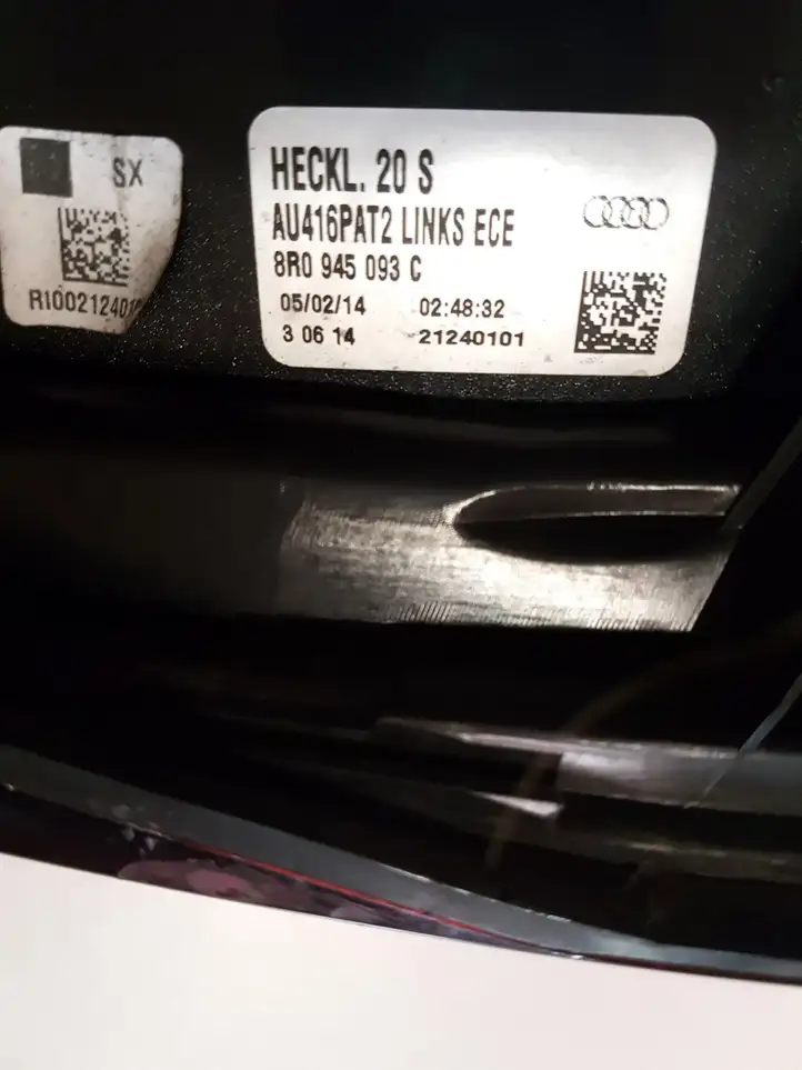 Audi Q5 SQ5 (2012 - 2017) 8R0945093C Задний фонарь в крышке багажника — фото 5