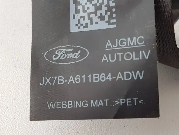 Ford Focus (2019 - ) JX7BA611B64ADW Центральный ремень безопасности — фото 2