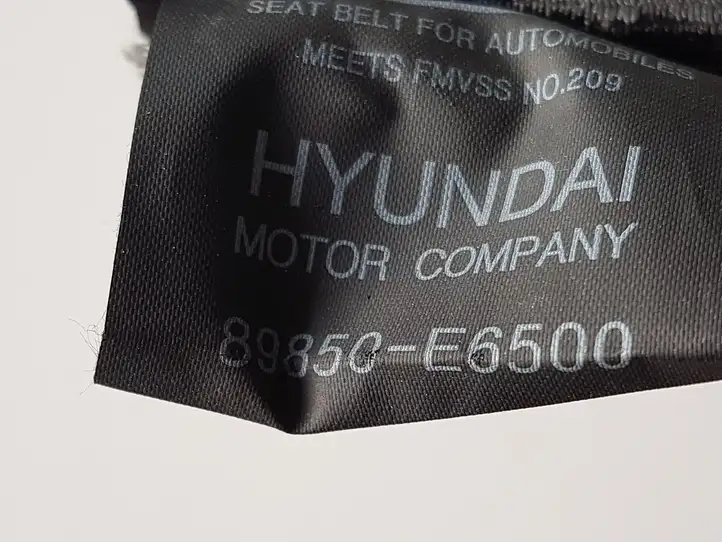 Hyundai Sonata LF (2015 - 2020) 89850E6500 Центральный ремень безопасности — фото 2