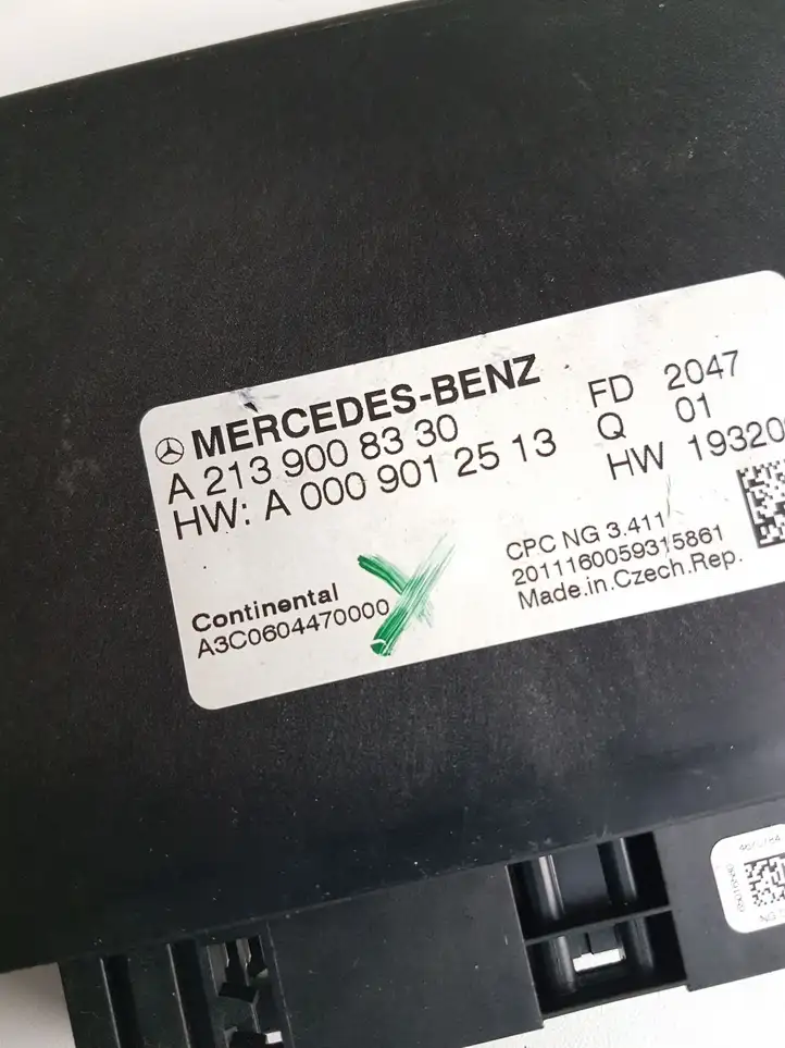 Mercedes-Benz CLA C118,X118 (2019 - ) A2139008330 Блок управления АКПП — фото 6