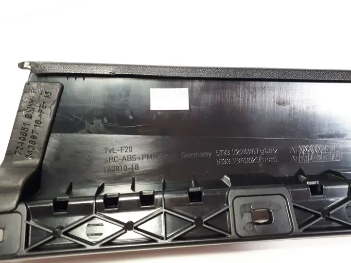 BMW 1 F20 F21 (2011 - 2019) 51337276961 Накладка стекла передней двери — фото 8