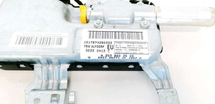 Mercedes-Benz C W203 (2000 - 2007)  A2038602505 Подушка безопастности передней двери