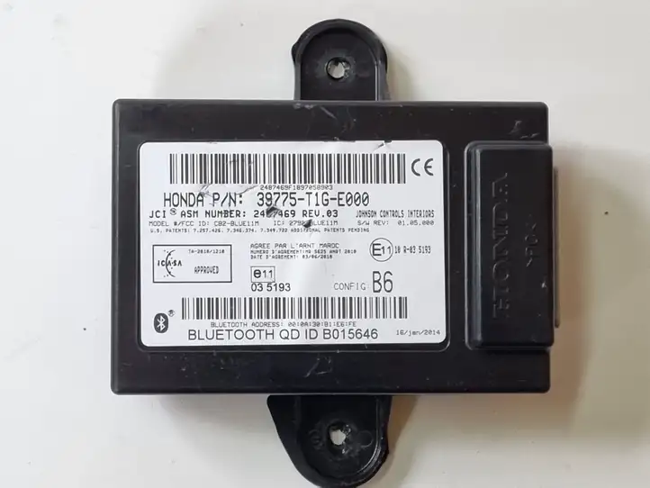 Honda CR-V (2012 - 2016) 39775T1GE000 Bluetooth модуль — фото 1