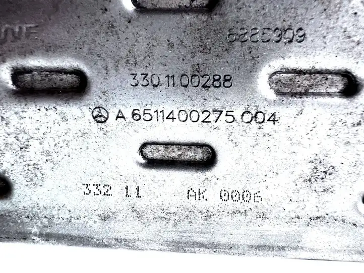 Mercedes-Benz E W212 (2009 - 2016) A6511400275 Охладитель клапана EGR — фото 2
