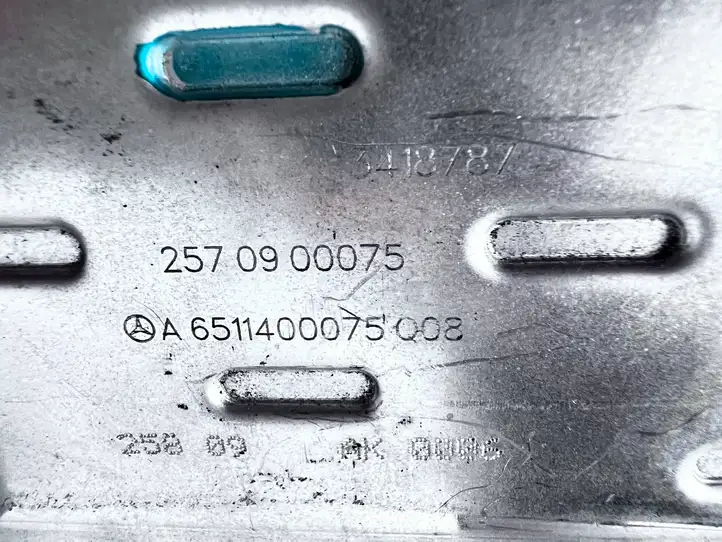 Mercedes-Benz E W212 (2009 - 2016) A6511400075 Охладитель клапана EGR — фото 2