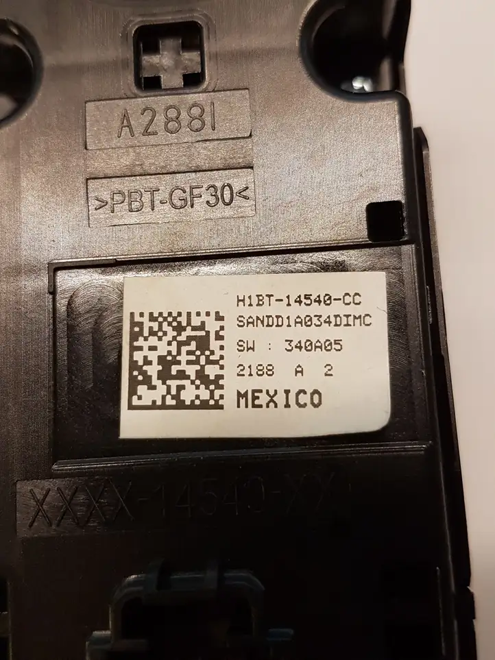 Ford Focus (2015 - 2019) H1BT14540CC Кнопка стеклоподъемников — фото 6