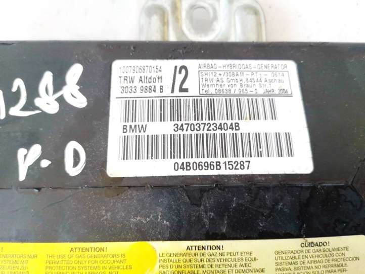 BMW X5 E53 (1999 - 2006)  34703723404b Подушка безопастности передней двери