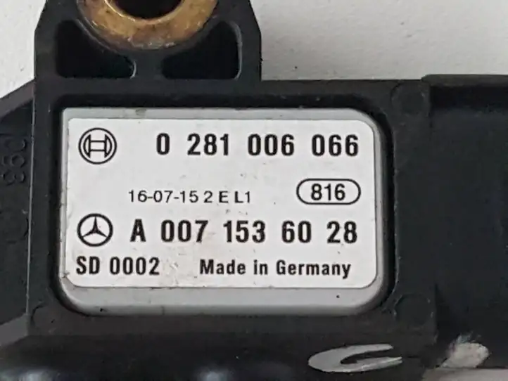 Mercedes-Benz GLA W156 (2013 - 2017) A0071536028 Датчик давления выхлопных газов — фото 2