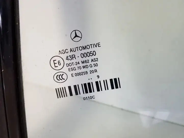 Mercedes-Benz E C207 W207 (2009 - 2017) 43R00050 Заднее боковое стекло — фото 4
