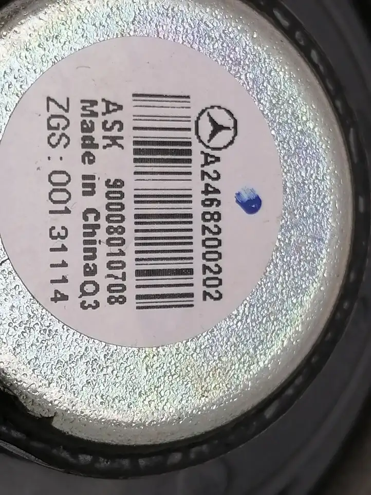 Mercedes-Benz CLA  C117,X117,W117 (2013 - 2019)  A2468200202 Громкоговоритель в панели