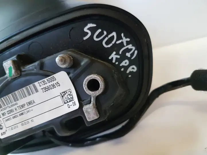 Fiat 500X (2014 - ) 735603615 Боковое зеркало с электроприводом — фото 3
