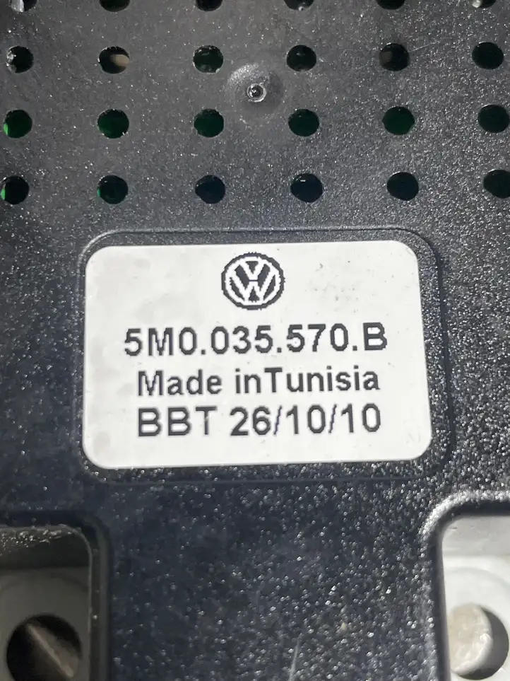 Volkswagen Golf VI (2009 - 2013) 5M0035570B Прочие блоки управления — фото 3