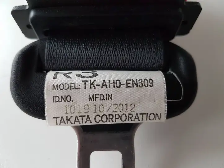 Mitsubishi Outlander (2012 - 2014) TKAH0EN309 Задний ремень безопасности — фото 7