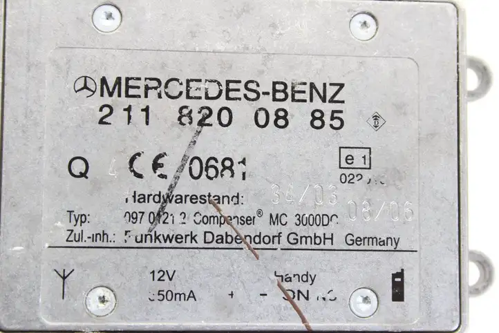 Mercedes-Benz R W251 (2005 - 2013) 2118200885 Усилитель антенны — фото 3