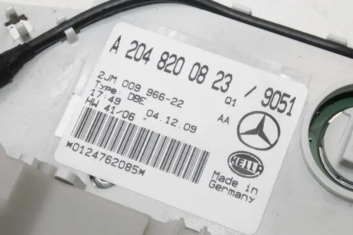 Mercedes-Benz C W204 (2007 - 2014) A0128206610 Передняя подсветка — фото 2
