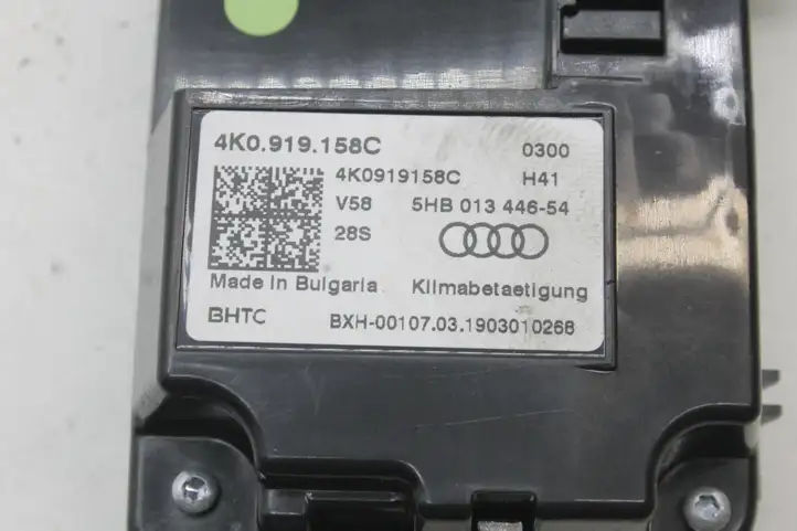 Audi A7 S7 4K8 (2018 - ) 4K0919158C Управление климат контролем — фото 6