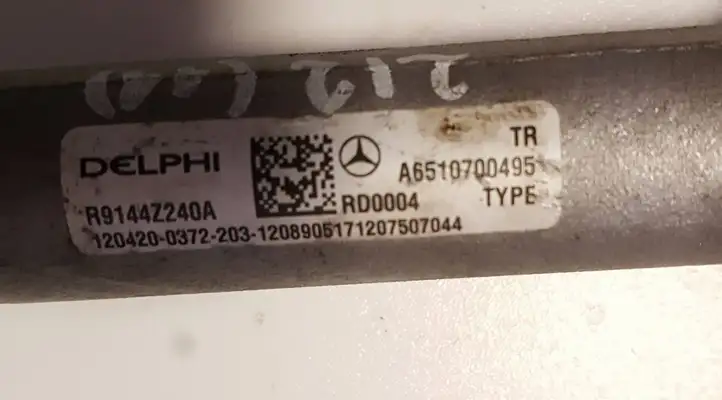 Mercedes-Benz E W212 (2009 - 2016) A6510700495 Магистральная топливная трубка — фото 5