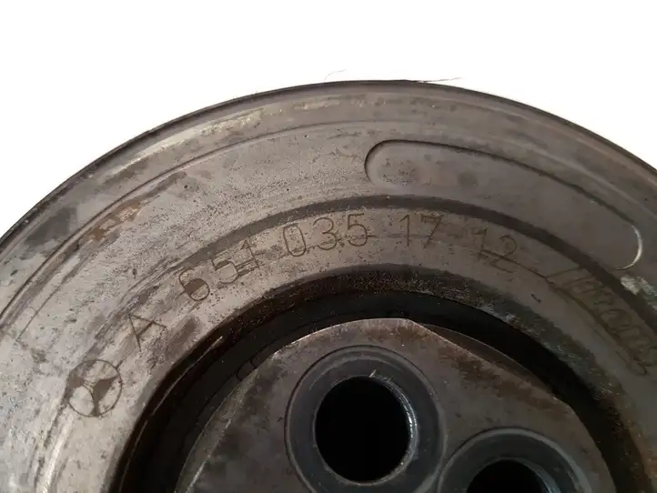 Mercedes-Benz E A207 (2010 - 2017) A6510351712 Шкив коленчатого вала — фото 7