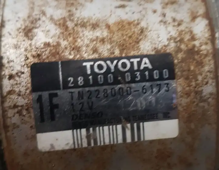 Toyota Highlander XU20 (2000 - 2007) 2810003100 Стартер — фото 3