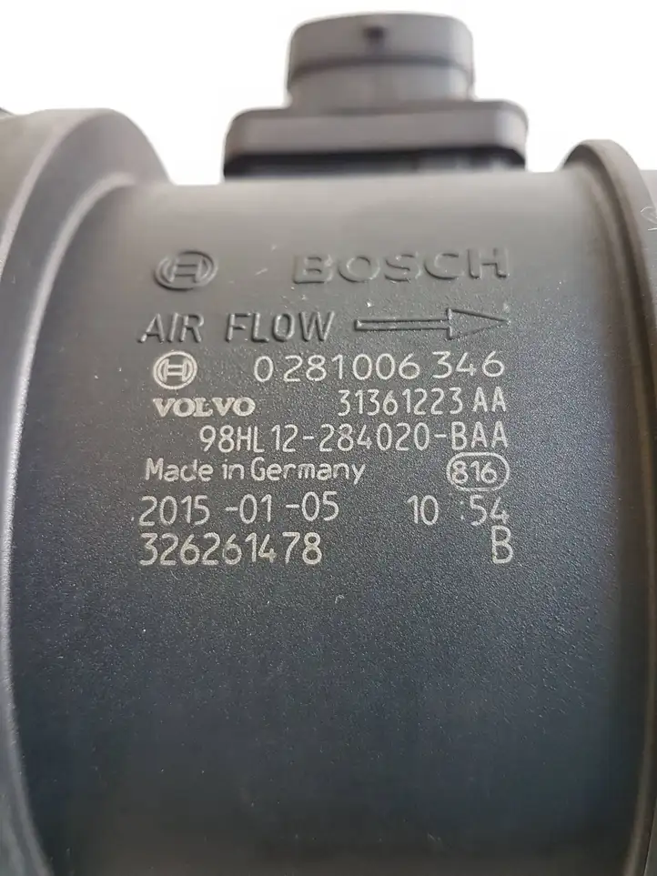 Volvo XC60 (2008 - 2013) 0281006346 Датчик массового расхода воздуха — фото 2