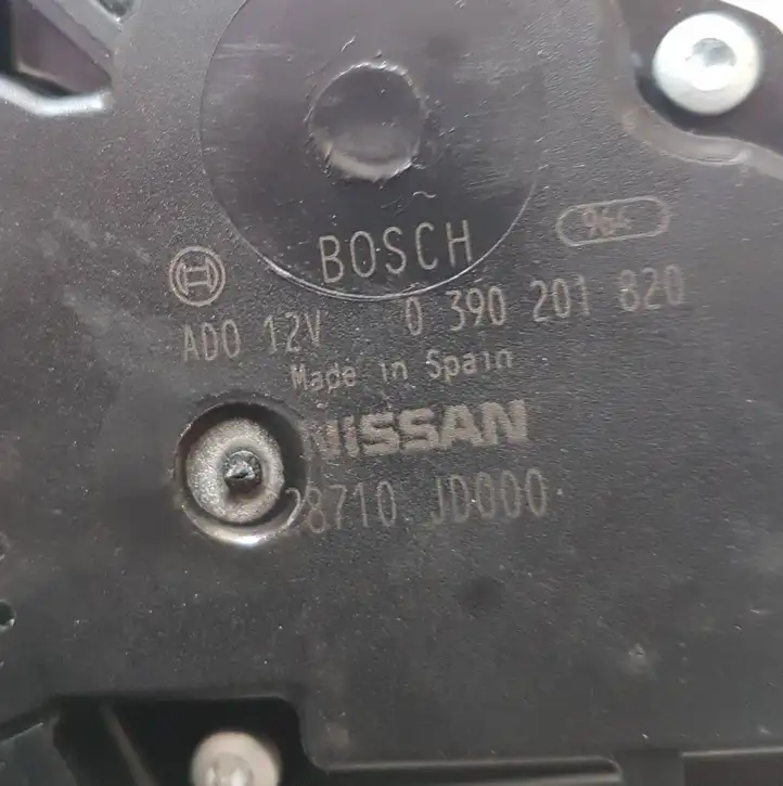 Nissan Qashqai (2006 - 2010) 28710JD000 Двигатель стеклоочистителя заднего стекла — фото 4