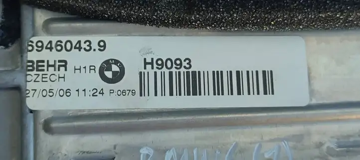 BMW 6 E63 E64 (2002 - 2010) 69460439 Испаритель кондиционера — фото 3