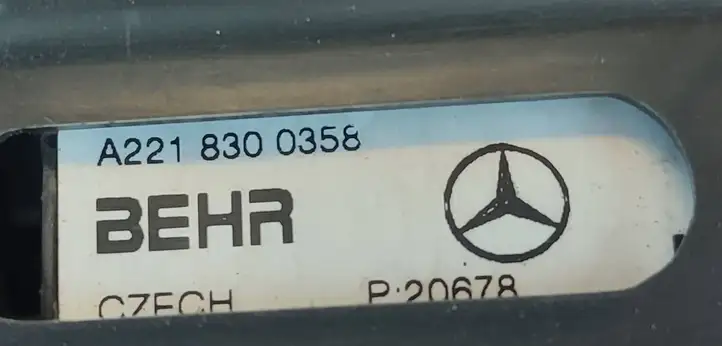 Mercedes-Benz S W221 (2005 - 2013) A2218300358 Испаритель кондиционера — фото 2