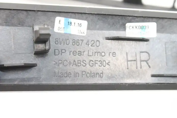 Audi A4 S4 B9 (2015 - 2019) 8W2853189 Декоративная отделка — фото 13