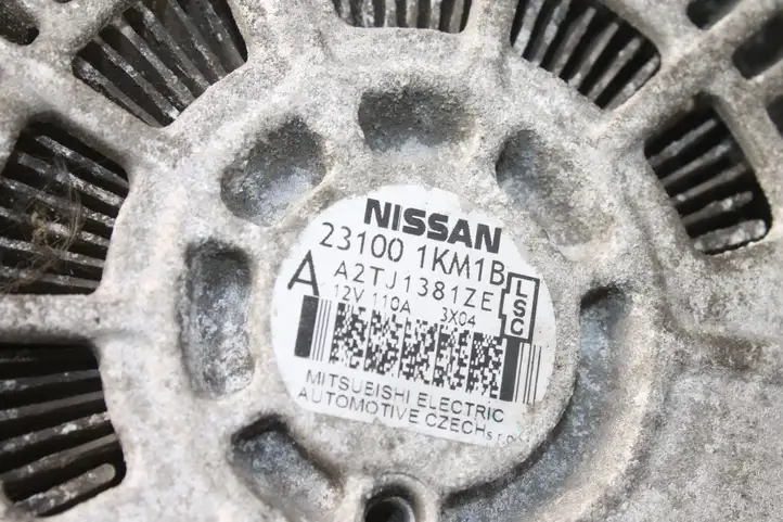 Nissan Juke I F15 (2010 - 2018) 231001KM1B Генератор — фото 5