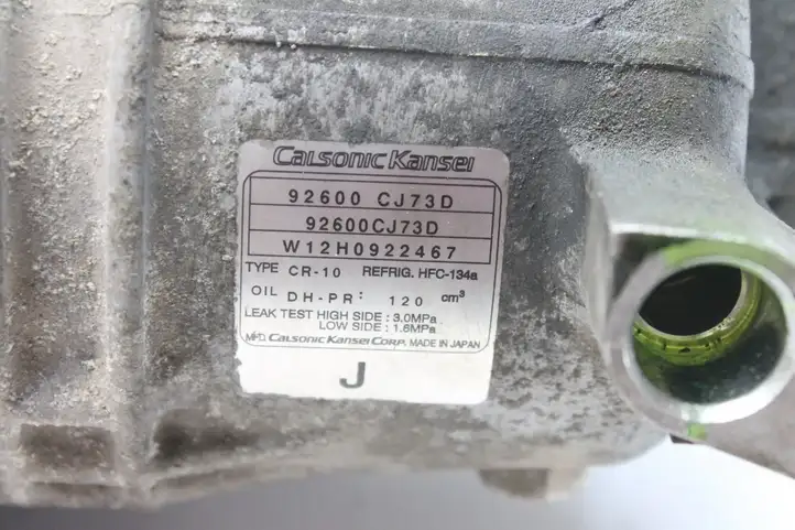 Nissan Note (E11) (2006 - 2014) 92600CJ73D Компрессор (насос) кондиционера воздуха — фото 6