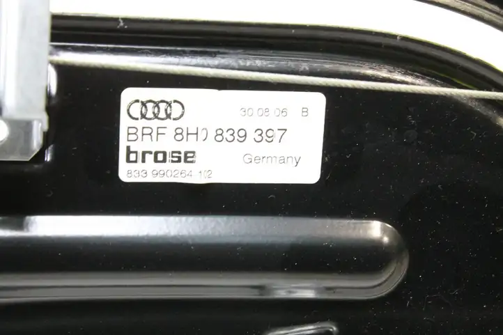 Audi A4 S4 B6 8E 8H (2000 - 2006) 8H0839397 Стеклоподъемник передней двери (комплект) — фото 8