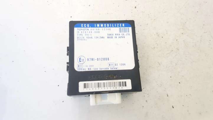 Toyota Corolla E120 E130 (2000 - 2004)  8978012140 Блок управления иммобилайзера