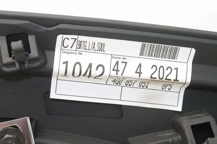 Audi A6 C7 (2014 - 2018) 4G0857051 Декоративная планка — фото 4