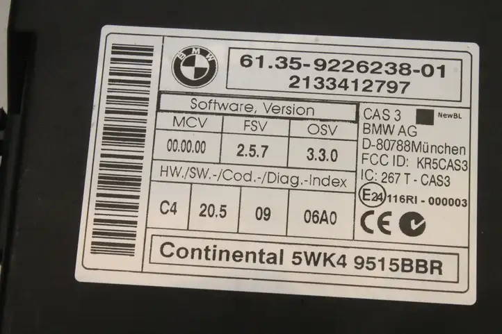 BMW 3 E92 E93 (2005 - 2014) 7844101 Комплект системы зажигания — фото 3